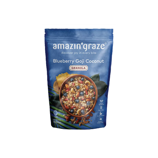 AMAZIN' GRAZE Blueberry Goji Coconut Granola [250g]