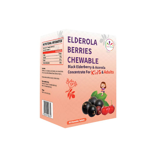 DYNAMIC NUTRITION Elderola Berries Chewable Tablets [40s]