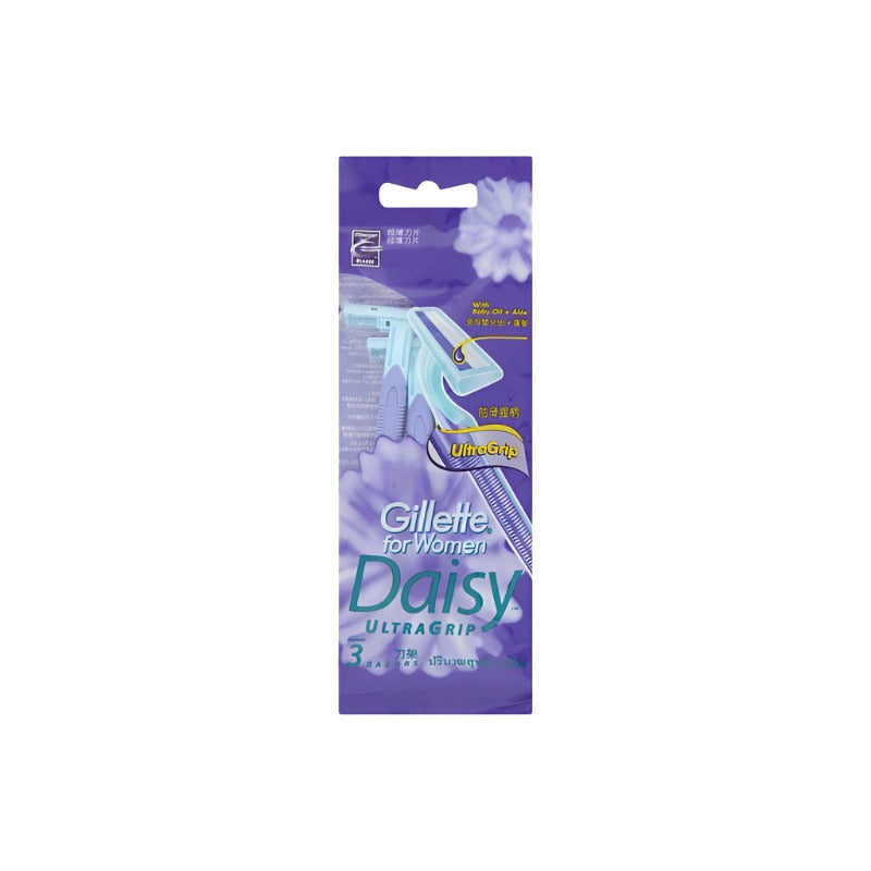GILLETTE For Women Daisy Ultra Grip Sensitive Razor [3s]