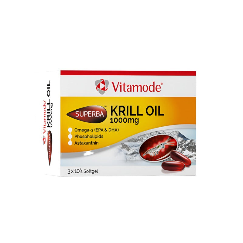VITAMODE Krill Oil 1000mg Softgel [30s]