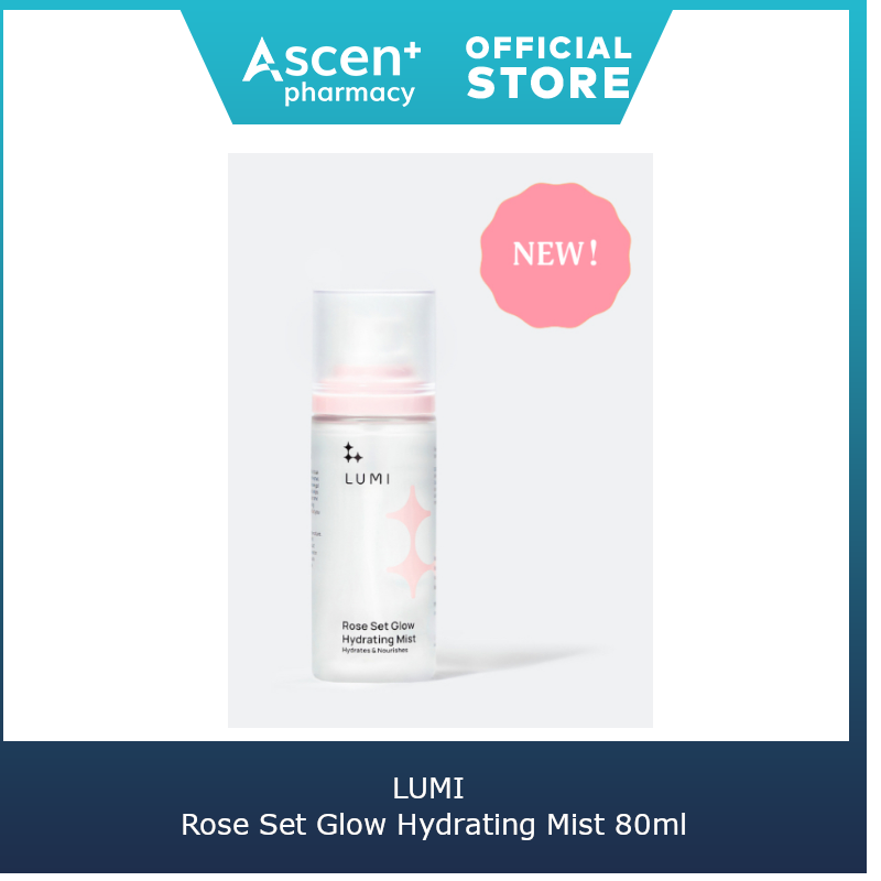 LUMI Rose Set Glow Hydrating Mist [80ml]