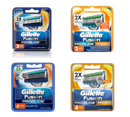 GILLETTE Fusion Proglide Cart / Power Cart [2s/4s]