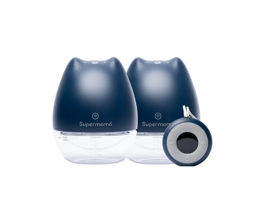 SUPERMAMA LAB Air Plus Wearable Breast Pump with Remote (Double)