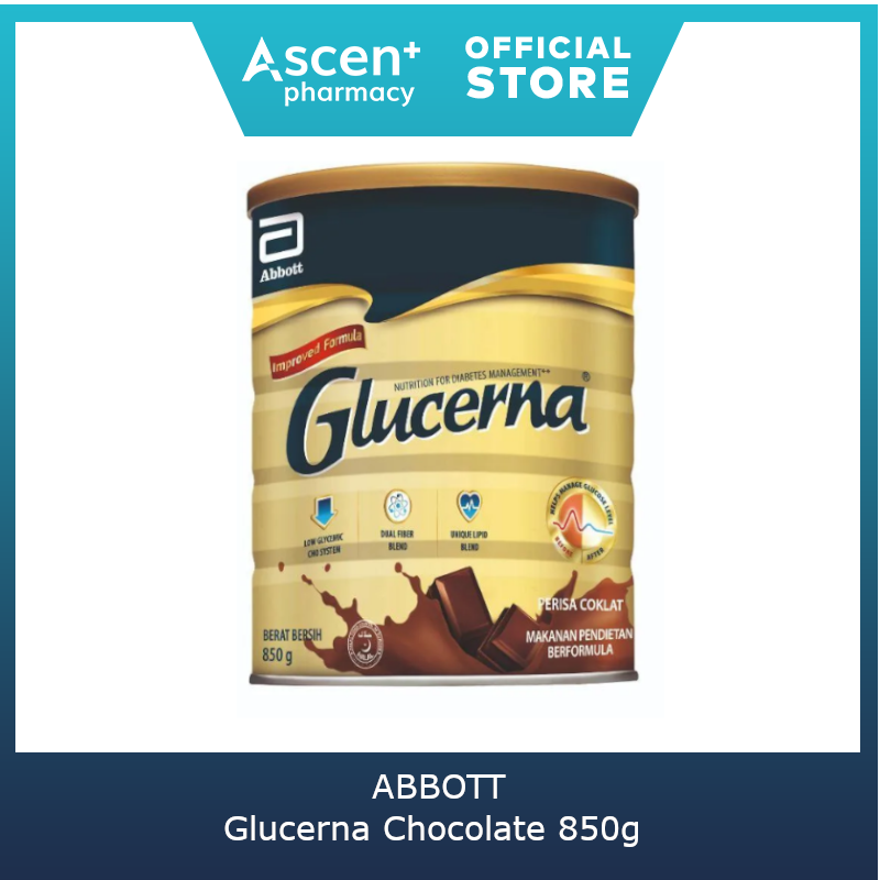 ABBOTT Glucerna (Chocolate) [850g]