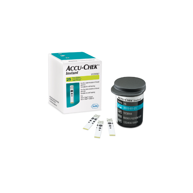 ACCU CHEK Instant Test Strips [25s]