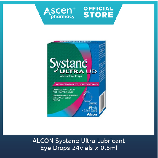 ALCON Systane Ultra Lubricant Eye Drops [24vials x 0.5ml]