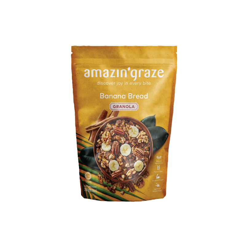 AMAZIN' GRAZE Banana Bread Granola [250g]