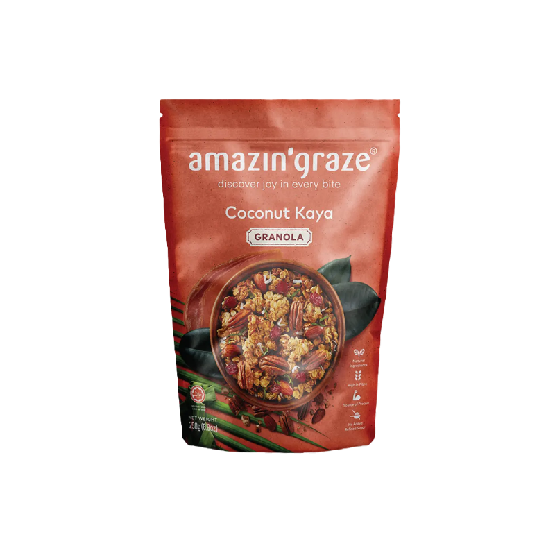 AMAZIN' GRAZE Coconut Kaya Granola [250g]