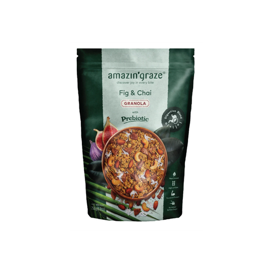 AMAZIN' GRAZE Fig & Chai Granola [250g]