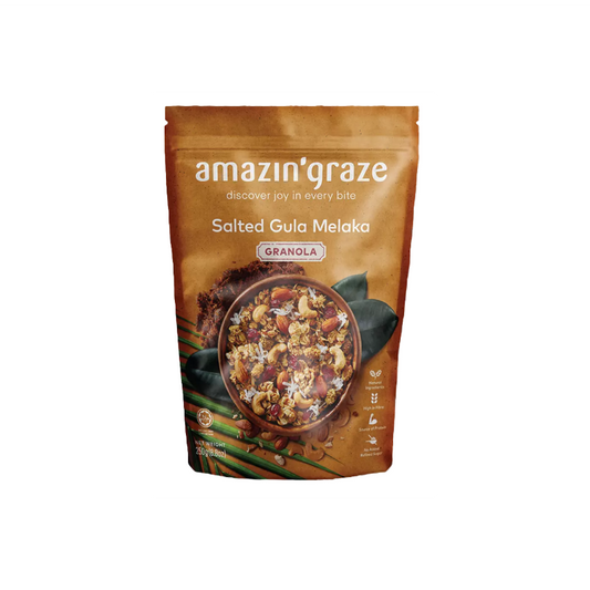 AMAZIN' GRAZE Salted Gula Melaka Granola [250g]