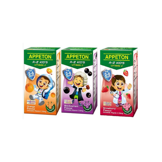 APPETON AZ 儿童维生素 C 30 毫克片剂 [100 片] 黑醋栗