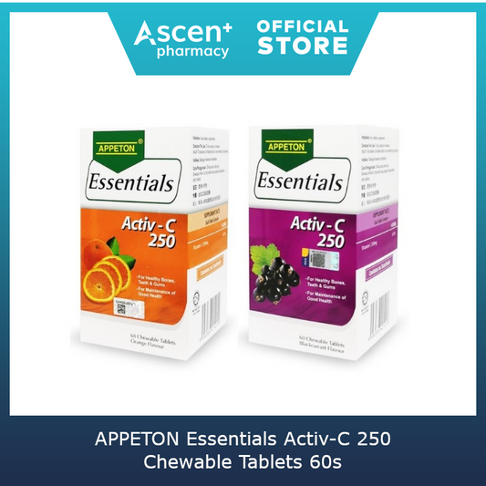 APPETON Essentials Activ-C 250mg Chewable Tablets [60s]