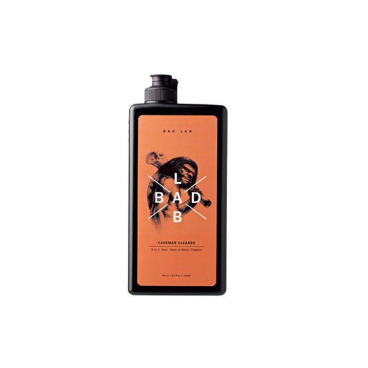 BAD LAB 3-in-1 Hair, Face, Body Shampoo (Caveman Cleaner) [400ml]