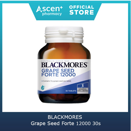 BLACKMORES 强化葡萄籽 12000 [30 粒]