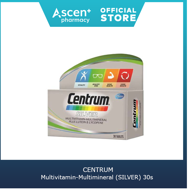 CENTRUM Multivitamin-Multimineral (SILVER) [30s]