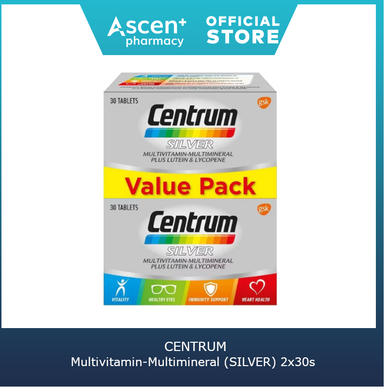 CENTRUM  Multivitamin-Multimineral (SILVER) [2x30s]