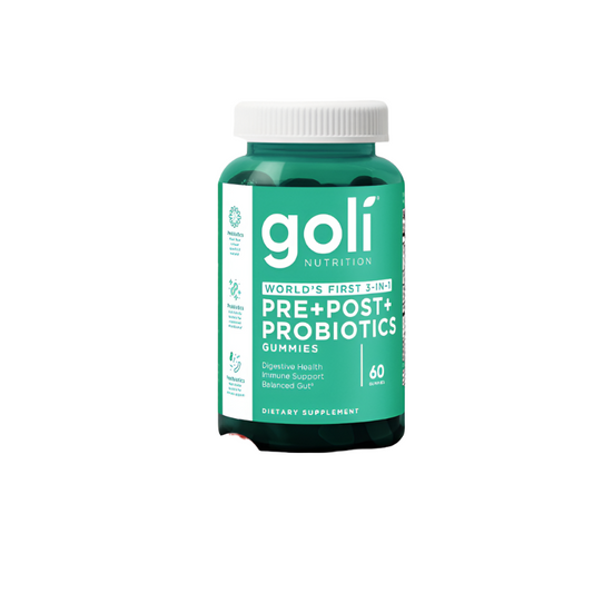 GOLI Nutrition Pre + Post + Probiotics Gummies [60s]