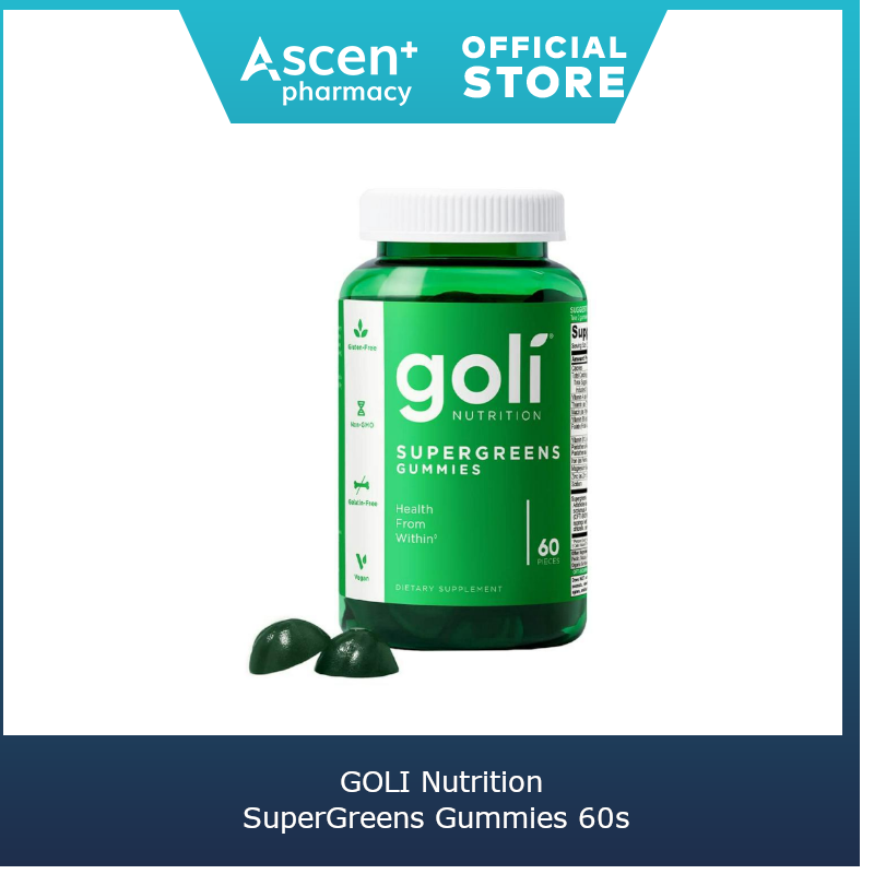GOLI Nutrition SuperGreens Gummies [60s]