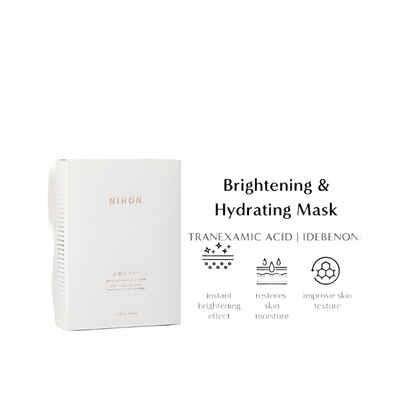 NIHON Gold Radiance Face Mask [3pcs]