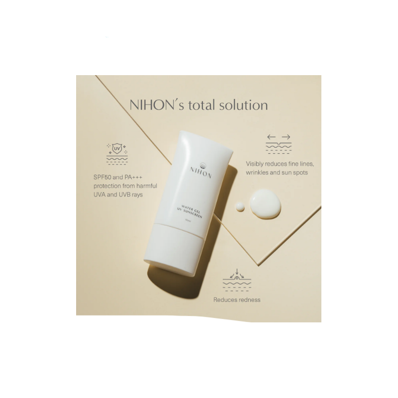 NIHON Water Gel UV Sunscreen [50ml]