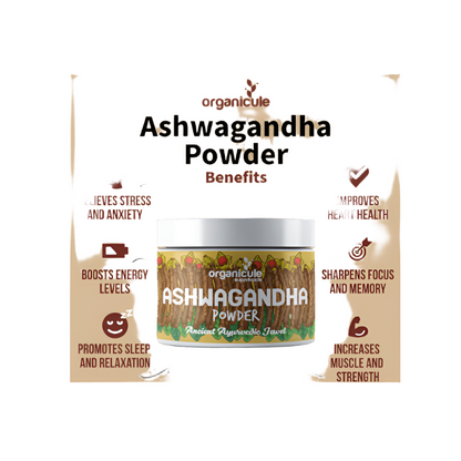 ORGANICULE Ashwagandha Powder [100g]