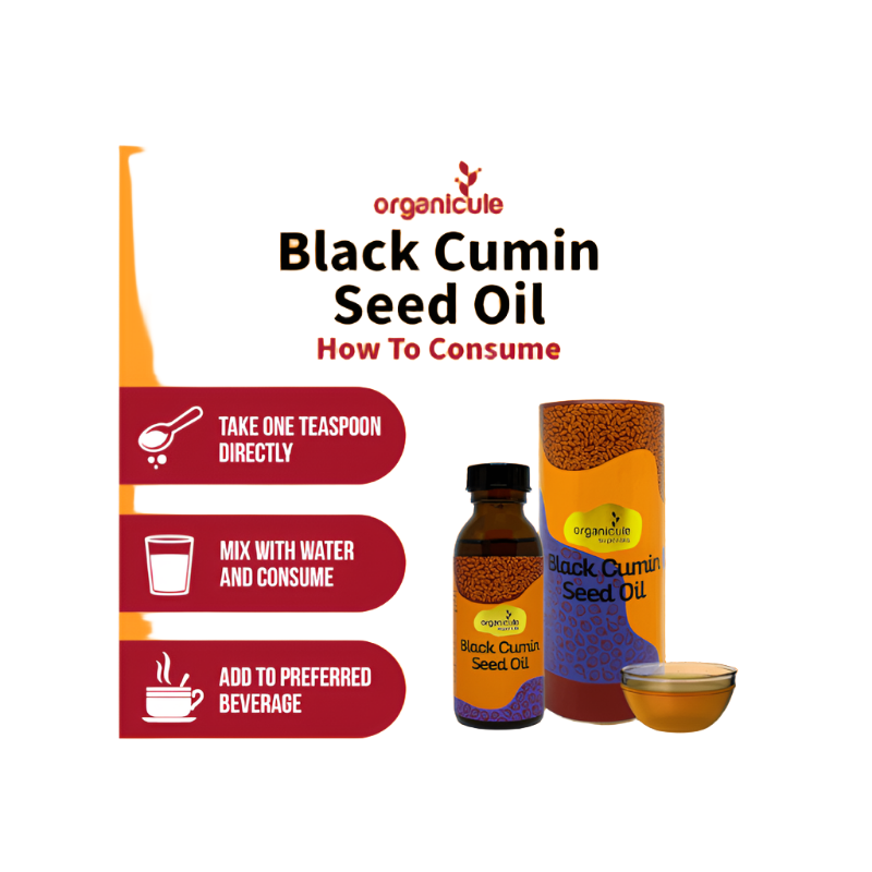 ORGANICULE Black Cumin Seed Oil [100ml]
