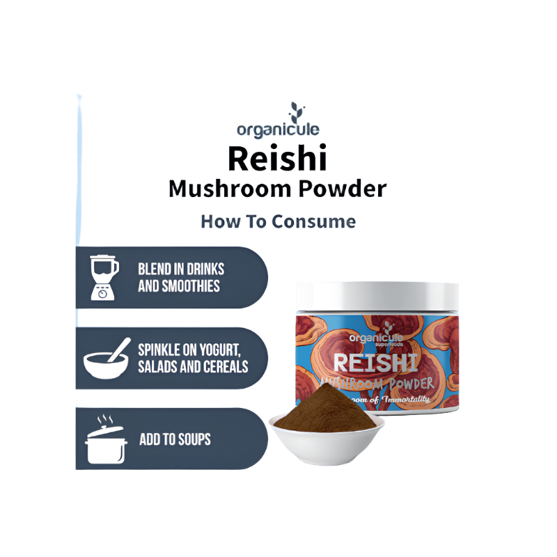ORGANICULE Reishi Mushroom Powder [60g]