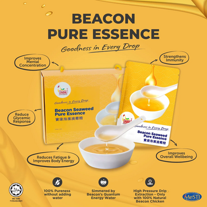 Beacon Seaweed Chicken Pure Essence (80ml x 6 packs)