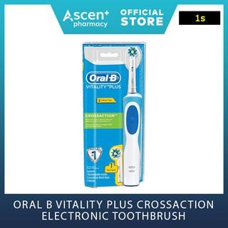 ORAL B Vitality Plus Crossaction Electronic Toothbrush [1s]