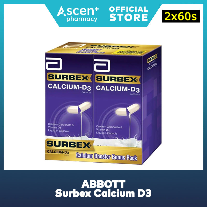 ABBOTT Surbex Calcium D3 [2x60s]
