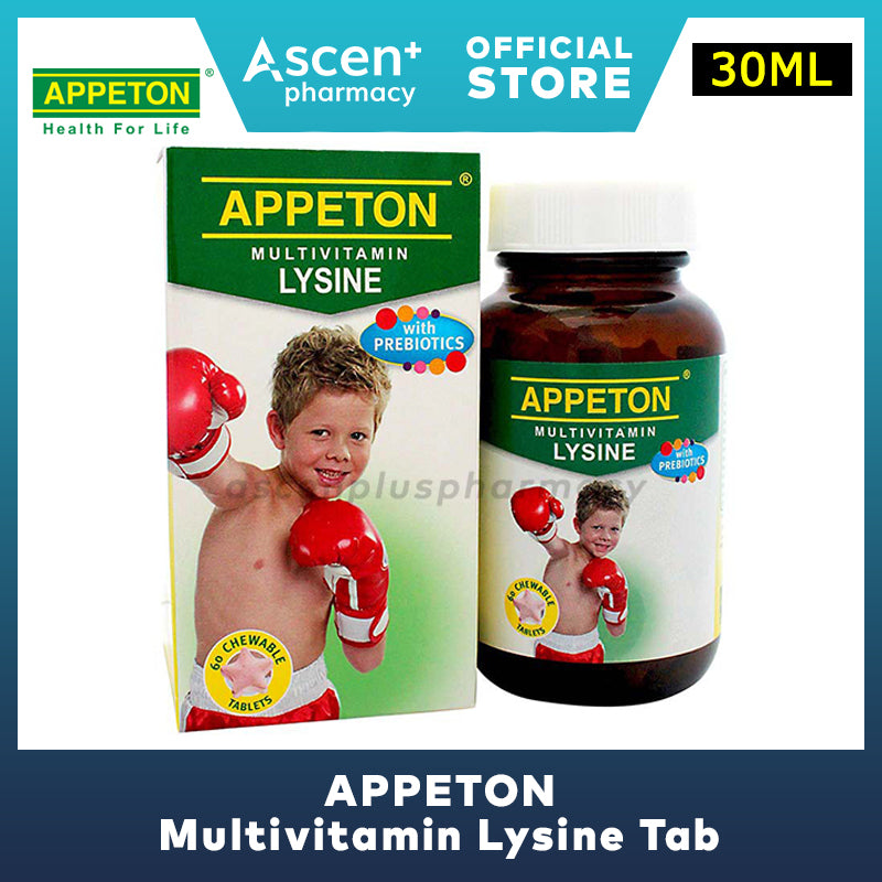 APPETON 多种维生素赖氨酸片 [60 片]