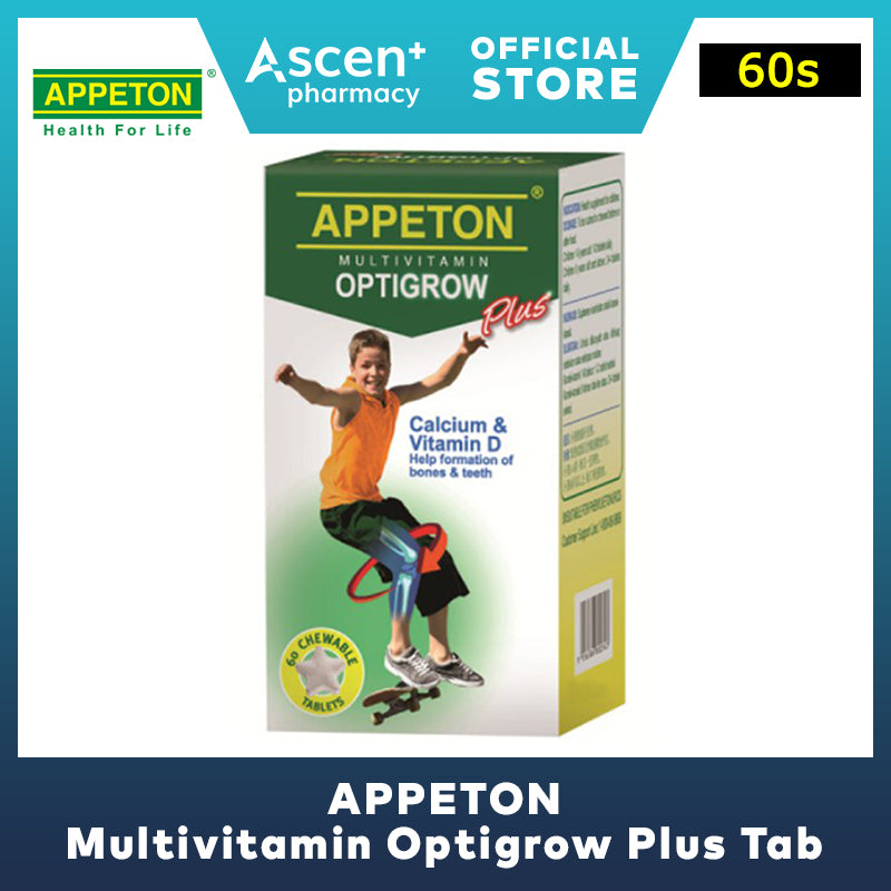 APPETON Multivitamin Optigrow Plus Tab [60s]
