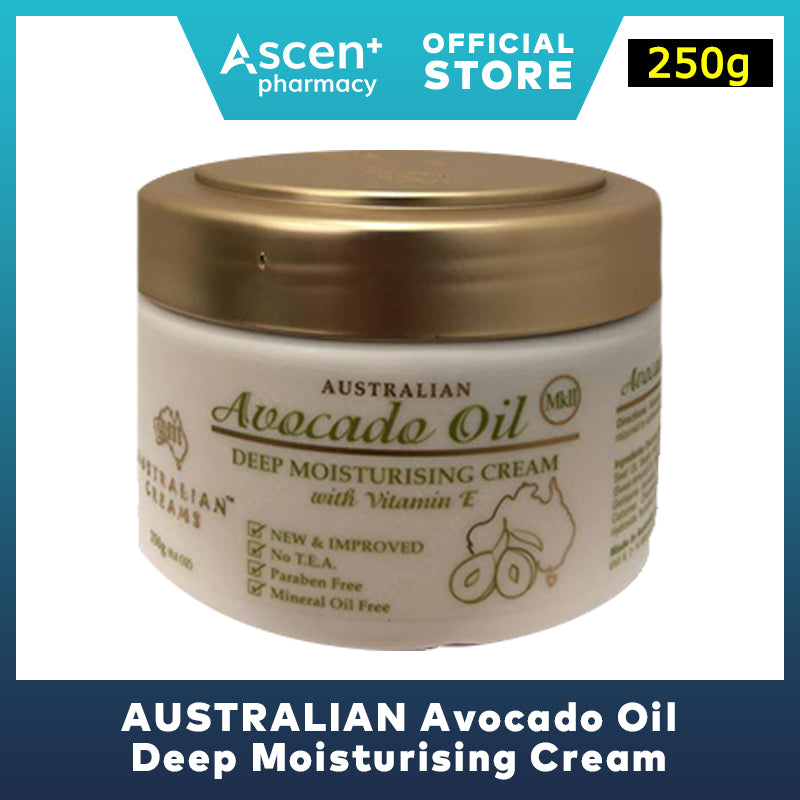 AUSTRALIAN Avocado Oil Deep Moisturising Cream [250g]