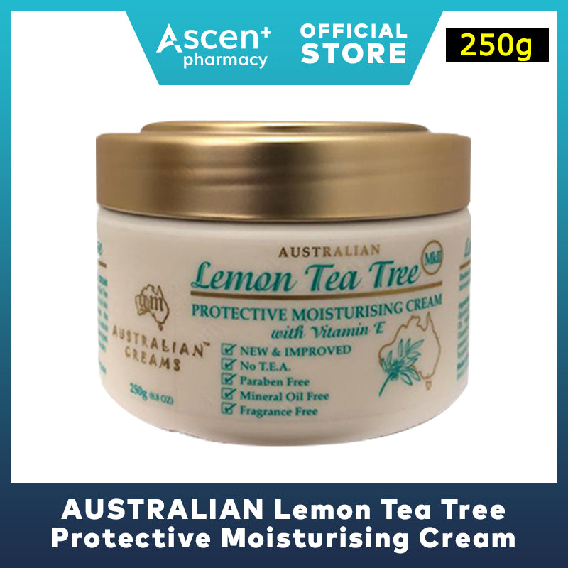 AUSTRALIAN Lemon Tea Tree Protective Moisturising Cream [250g]