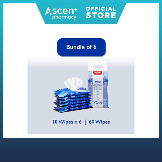 Alcosm Disinfectant Wipes [6x10's]