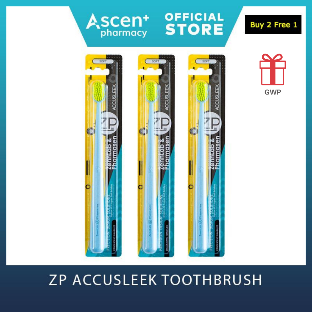 Zennlab & Pharmasen ACCUSLEEK Toothbrush B2F1