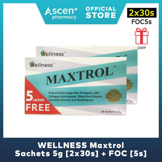 WELLNESS Maxtrol Sachets 5g [2x30s] + FOC [5s]