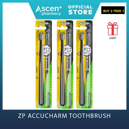 Zennlab & Pharmasen ACCUCHARM Toothbrush B2F1