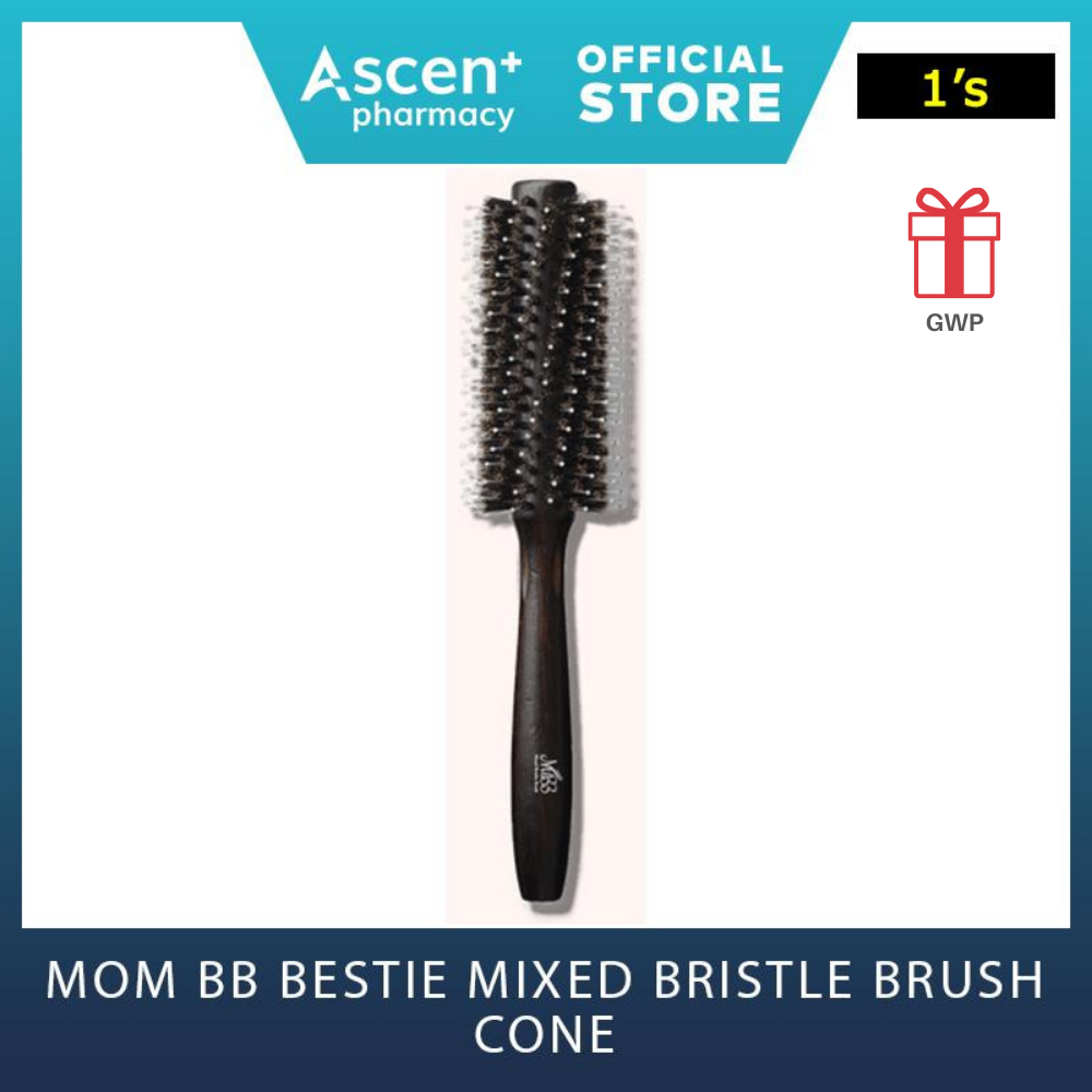 MOM BB BESTIE MIXED BRISTLE BRUSH [1's] Cone