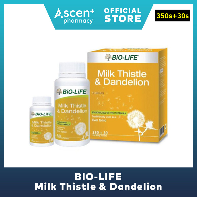 BIO-LIFE Milk Thistle & Dandelion [350s+30s]