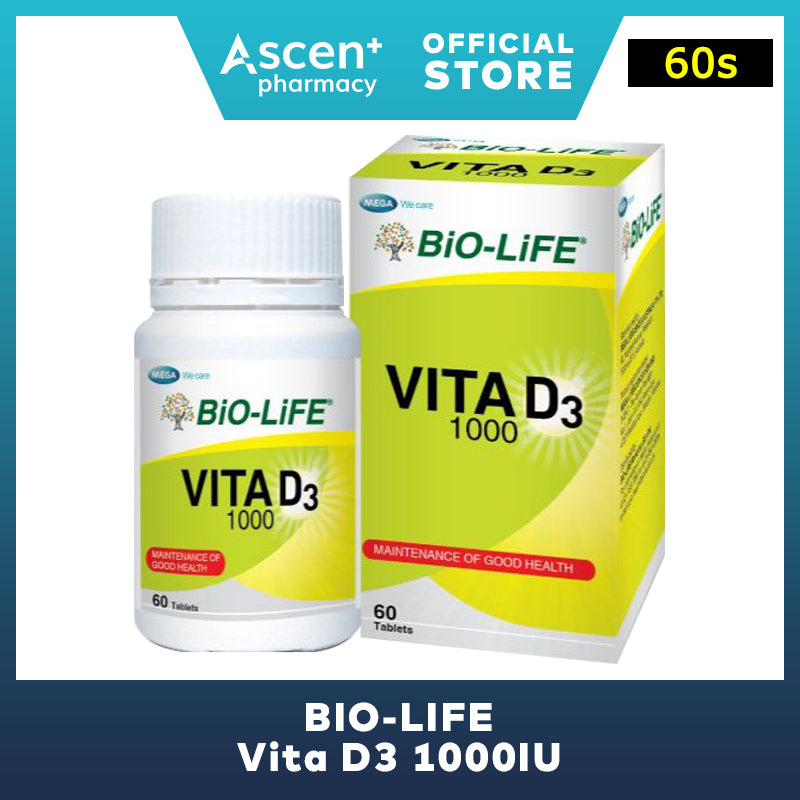 BIO-LIFE Vita D3 1000IU [60s]