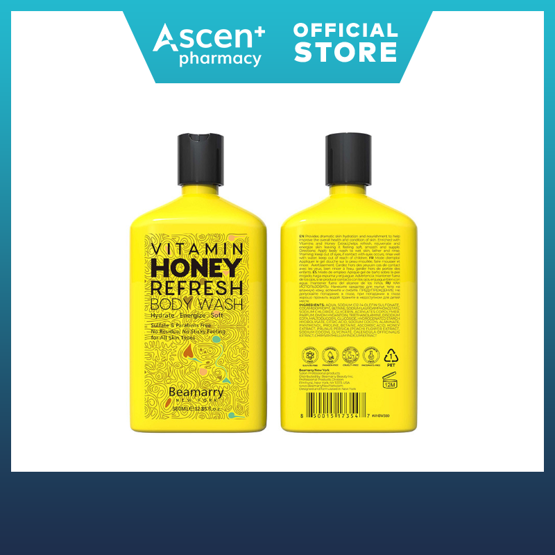 BEAMARRY Vitamin Honey Refresh Body Wash [380ml]