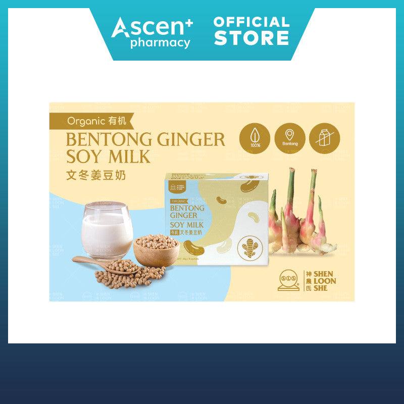 SHEN LOON SHE Organic Bentong Ginger Soymilk [15x30g]