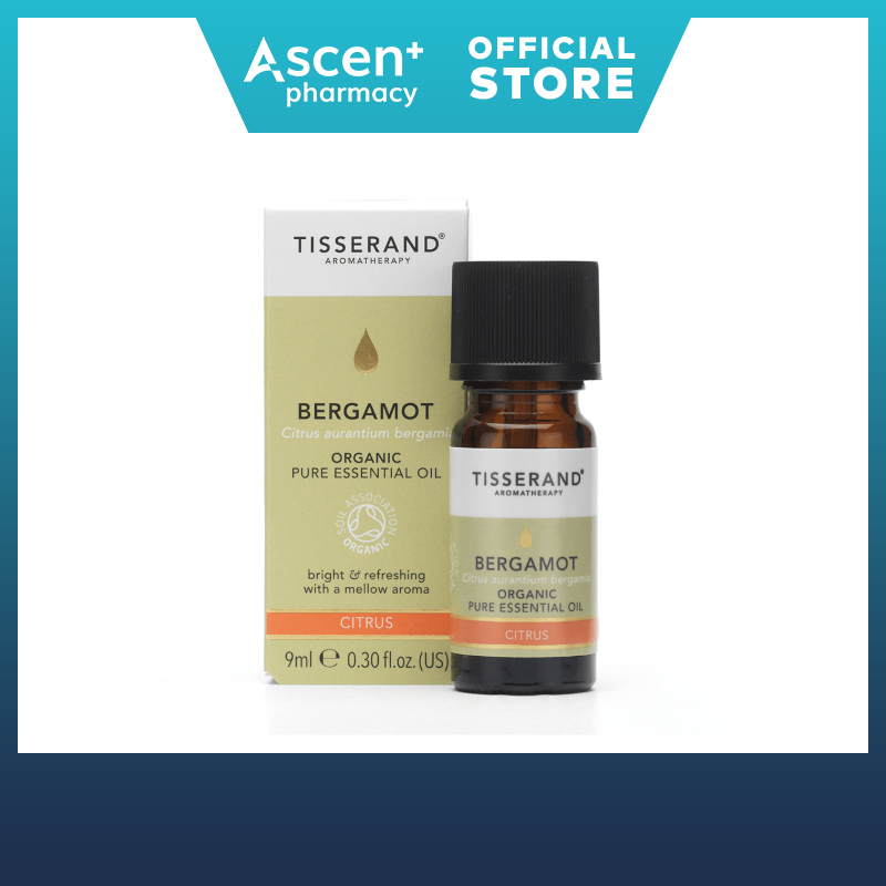 TISSERAND Bergamot Organic Pure Essential Oil [9ml]