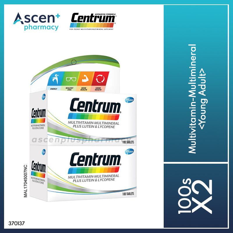 CENTRUM Multivitamin-Multimineral <Young Adult> [2x100s]