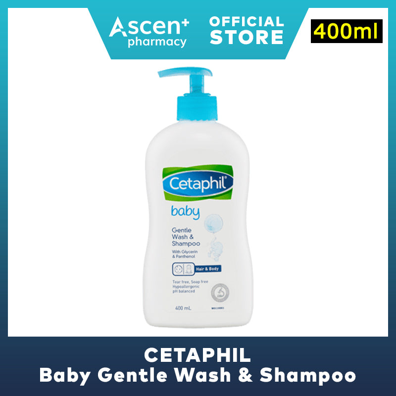 【BEST BUY】CETAPHIL Baby Gentle Wash & Shampoo [2 x 400ml]