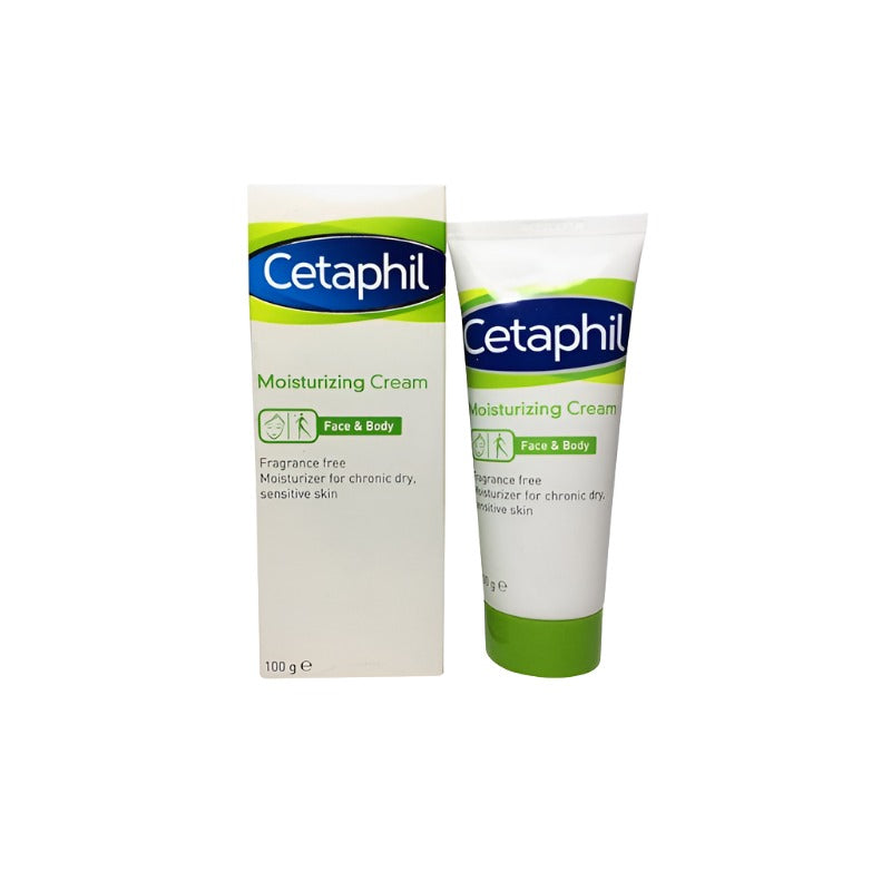 Cetaphil Moisturizing Cream Dry Skin Face And Body 100g