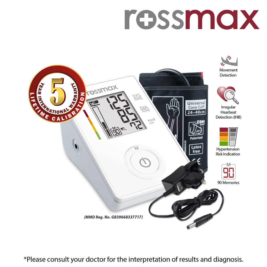 Rossmax Blood Pressure Monitor CF155F