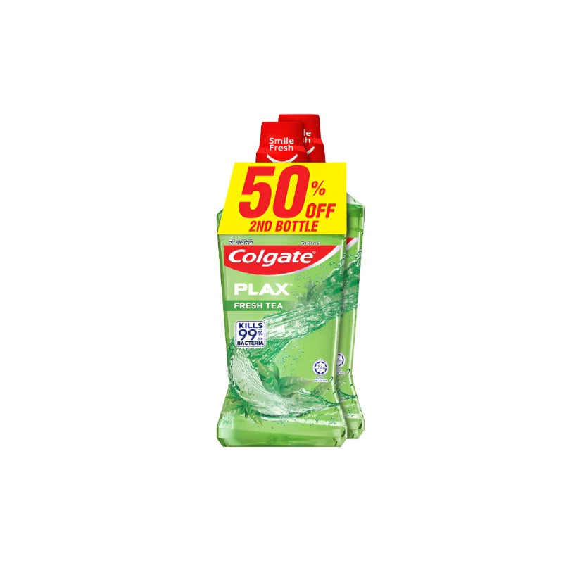 COLGATE PLAX Mouth wash [750ML x 2 Twin Pack]