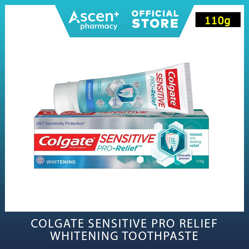COLGATE Sensitive Pro Relief Whitening Toothpaste [110g]